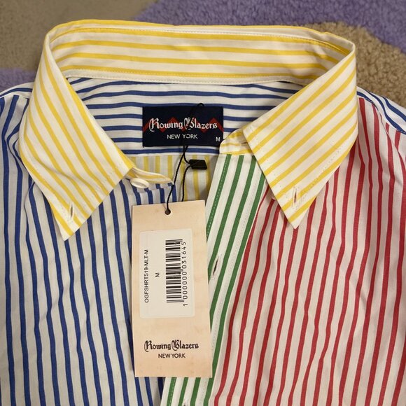 Rowing Blazers candy striped button down - Picture 3 of 5